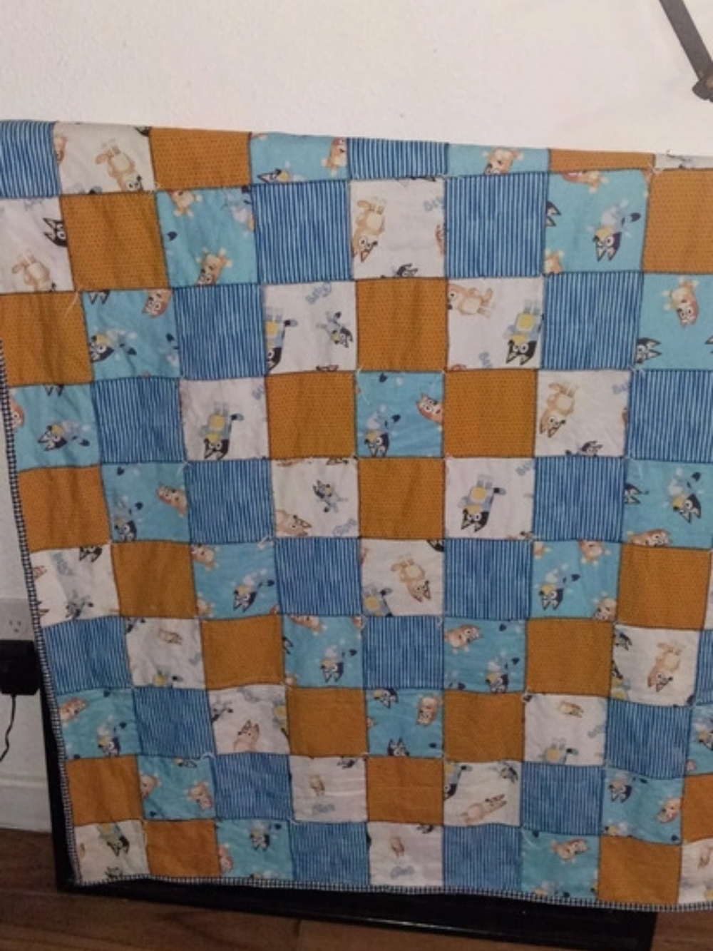 Bluey Patchwork Quilt